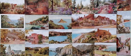 Postcards art topo - topo,
