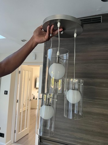 Triple ceiling light hanging - triple,