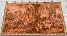 6x3 ft Antique French Tapestry