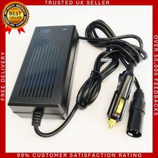 IN CAR 24v - MONARCH 4a LITHIUM / LEAD ACID MOBILITY SCOOTER BATTERY CHARGER 
