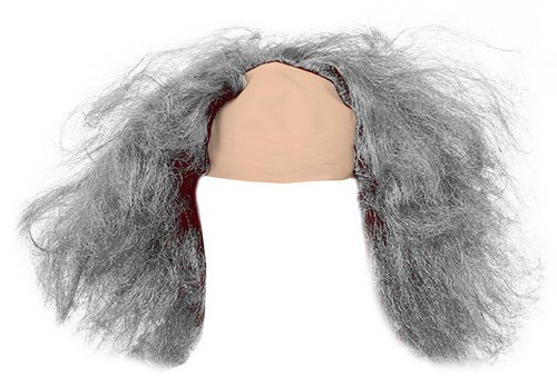 Mad scientist wig latex bald - mad,