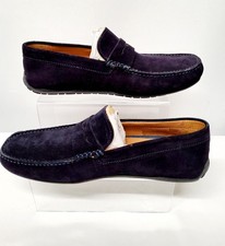 Mens JOOP NWOT Navy Suede Loafers Size UK 7 - CG L24