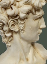A Small Vintage Bust Of David. Ref: xad