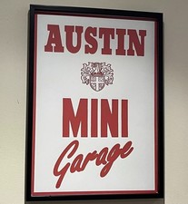 BMC Austin Mini Cooper Van Pick-Up Countryman Garage Man Cave Wall Art Poster