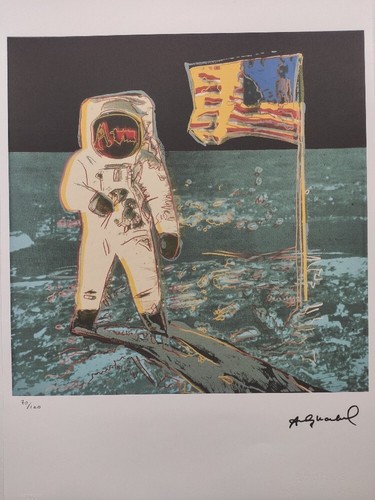 Andy warhol signed - warhol, lithograph