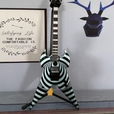 6-Strings Wylde Audio Bullseye Blue Electric Guitars HH EMG Pickups Black Chrome