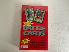 Battle Cards Sealed Box Of Combat Fantasy Cards - Merlin 1993