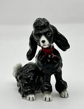 Vintage Black Miniature Poodle