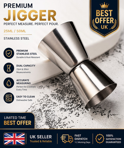 Measure cup 25ml 50ml jigger - measure,