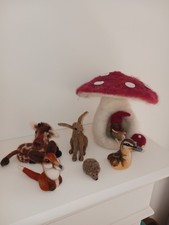 Collection of Needle felted