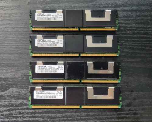 Elpida 4x8gb ddr2 667 - -(32gb), ddr2-667