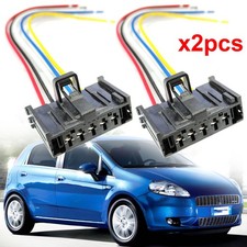 2 For Fiat Grande Punto Evo Linea Doblo Heater Resistor Wiring Loom Harness Plug