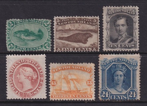 Newfoundland 1865 70 - qv,