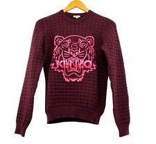 KENZO Y2K Tiger Logo Knit
