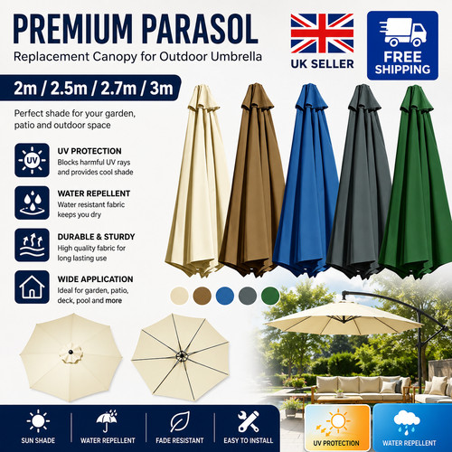 Large parasol umbrella - large,