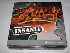 INSANITY  BEACHBODY WORKOUT   10 Disc Import DVD Set (2011) with SHEET  Region 1