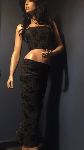 Sexy corset top and skirt - sexy,