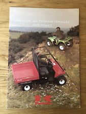 Genuine KAWASAKI ATV Motorcycle Sales Range Brochure KLF220 KLF300 MULE (161)