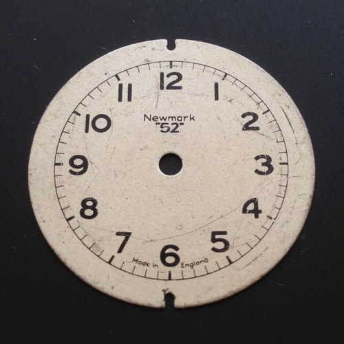 Newmark watch dial - newmark, ''52''