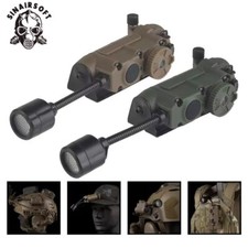 Tactical Helmet LED Light IR IFF Safety Signal Flash Light 4 Color Rail Headlamp