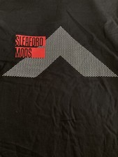 SLEAFORD MODS TOUR BLACK T-SHIRT SIZE MEDIUM