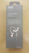 Mixx Audio Memory Fit 2, Bluetooth Wireless Stereo Earphones White