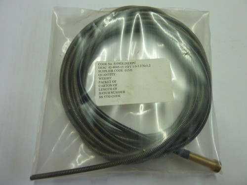 Mig welder liner - 15ft,