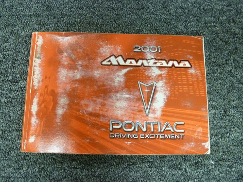 2001 pontiac montana minivan - 2001,