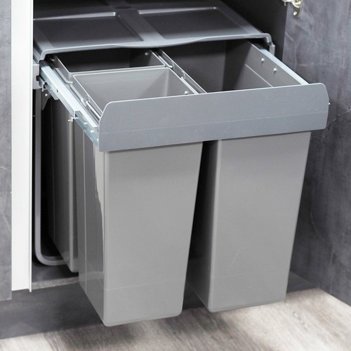 600mm under counter bin - 600mm, pull
