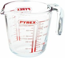 Pyrex Measuring Jug 500ml | Capacity 568ml / 20 ounce | P586, Multicolor