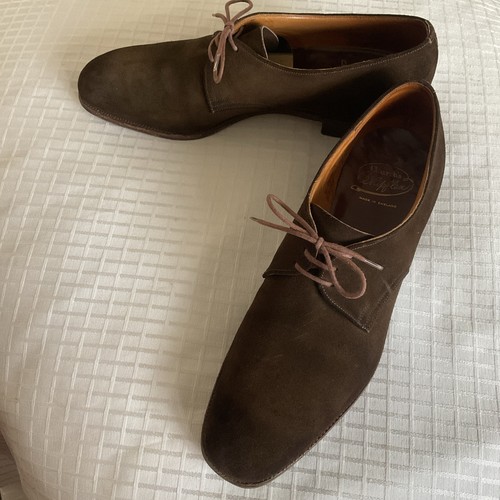 Church brown suede derby - brown,
