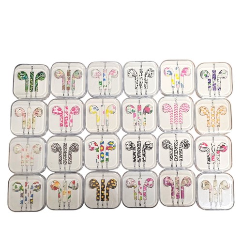 Colourfull pattren earphones - colourfull,