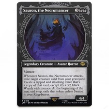 Sauron, the Necromancer SHOWCASE / Magic MTG / Lord of the Rings - NM