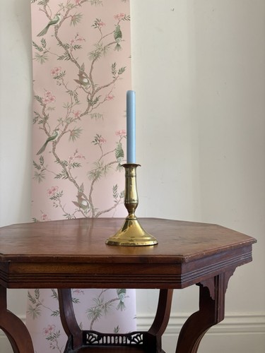 Regency brass candlestick - regency,