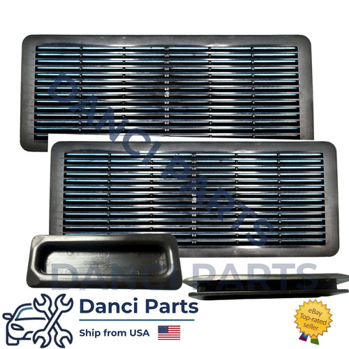 Sunroof vent cover handle - sunroof, cover+handle