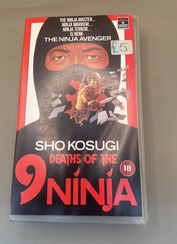 Deaths the ninja vhs rca - vhs,