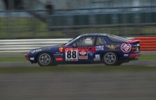 PHOTO  PIP HAMMOND IN HIS TURN EIGHT  RACING PORSCHE 924 AT ABBEY  DURING PRACTI