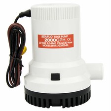 12V 2000GPH SEAFLO Bilge Pump