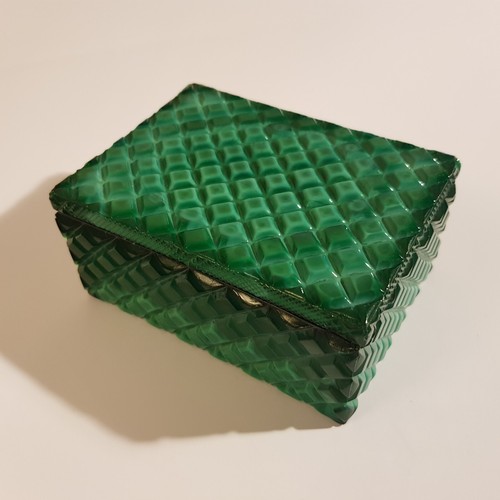 Czech bohemian malachite glass - czech,