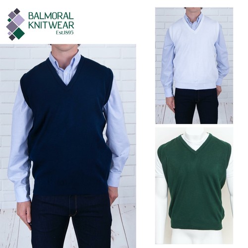 Balmoral mens knitted - knitted, slipover