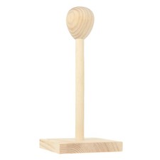 Portable Wig Stands Wooden Hat