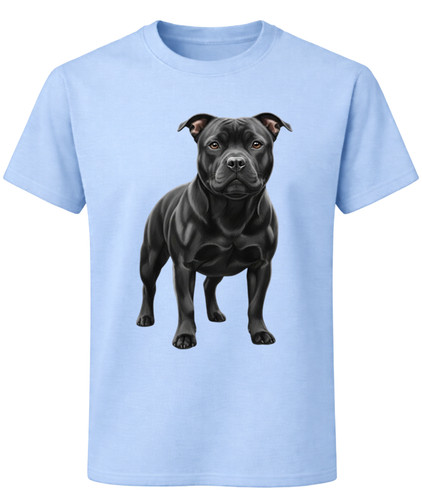 Black staffordshire bull - black,