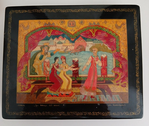 Vintage mstera russian lacquer - russian,