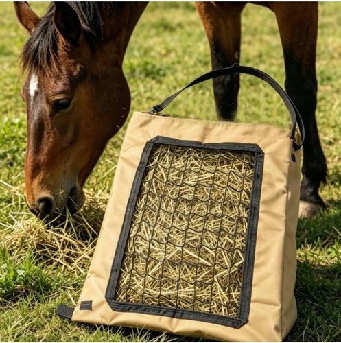 Horse hay bag sturdy oxford - horse, bag,