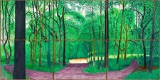 David Hockney Woldgate Woods