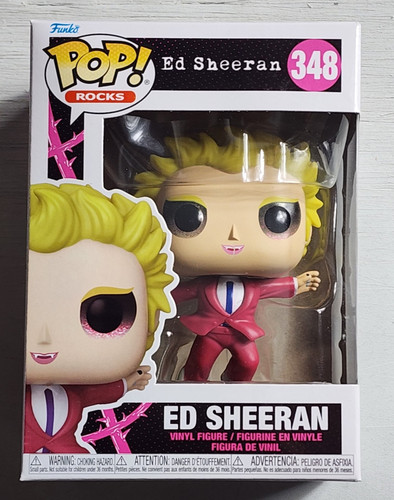 Sheeran 348 funko pop rocks - ed,
