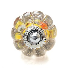 Red brown gold ceramic knobs drawer pulls cupboard door knobs porcelain china