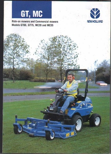 New holland and ride on - and, mc