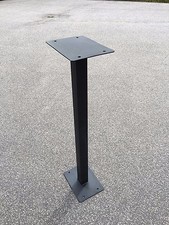Black Metal Powder coated Post