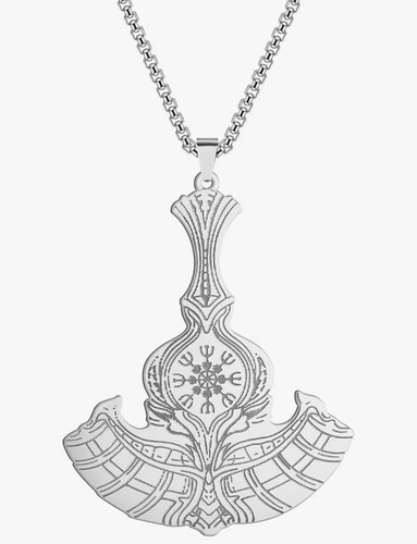 Thors hammer necklace - hammer,